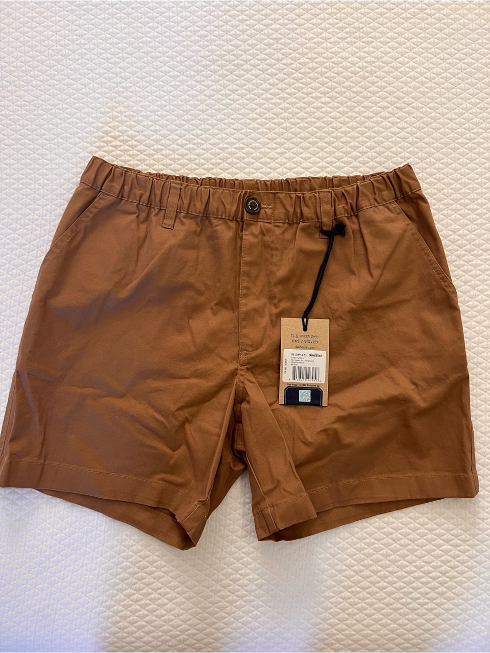 Chubbies The Staples 5.5” Khaki Shorts • Medium NWT